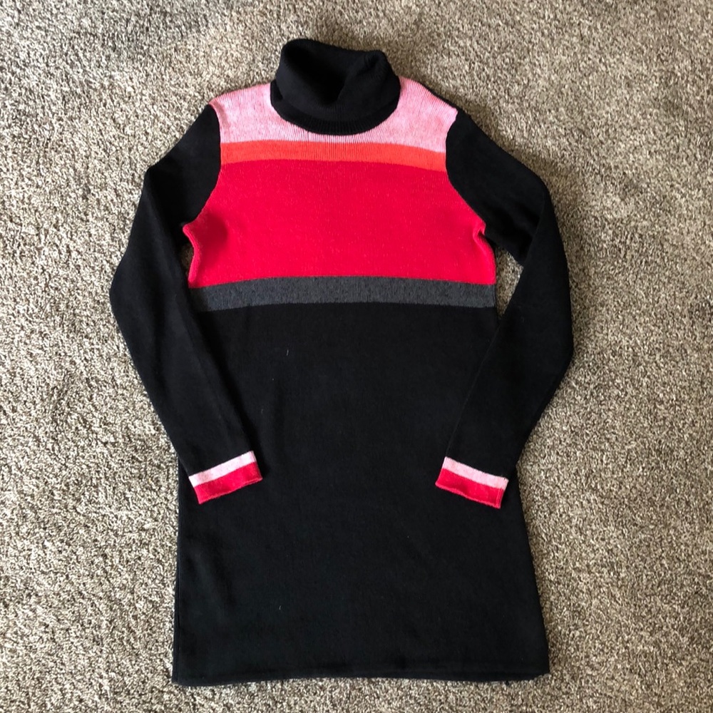 Free People Turtleneck Knit Sweater Dress